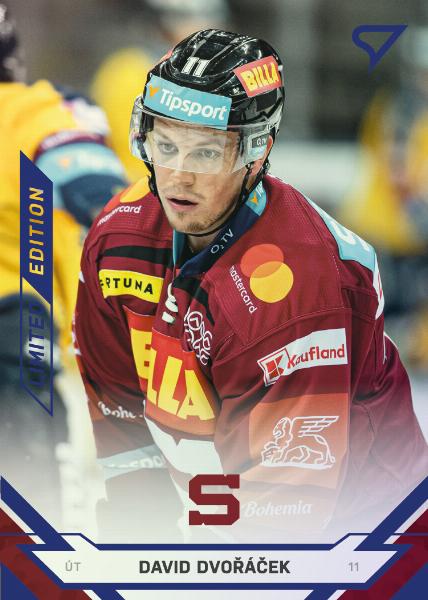 Dvořáček David 21-22 Tipsport Extraliga Blue #288