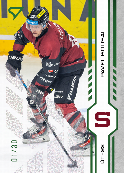 Kousal Pavel 24-25 Tipsport Extraliga Green #50