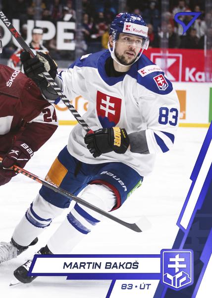 Bakoš Martin 2023 Hokejové Slovensko Blue #21
