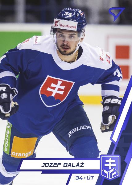 Baláž Jozef 2023 Hokejové Slovensko Blue #22