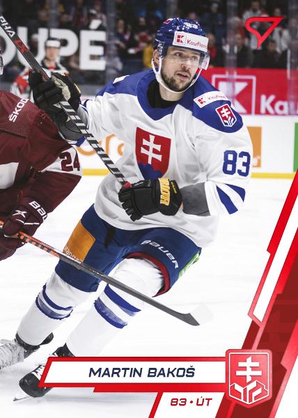 Bakoš Martin 2023 Hokejové Slovensko Red #21