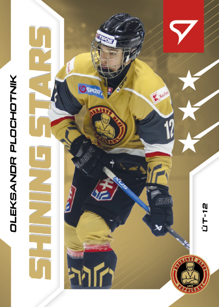 Plokhotnik Oleksandr 24-25 Slovenská hokejová liga Shining Stars #SS-08