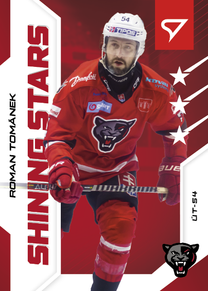 Tománek Roman 24-25 Slovenská hokejová liga Shining Stars #SS-04