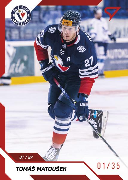 Matoušek Tomáš 22-23 Tipos Extraliga Red #12