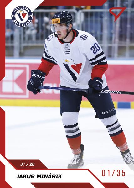 Minárik Jakub 22-23 Tipos Extraliga Red #13