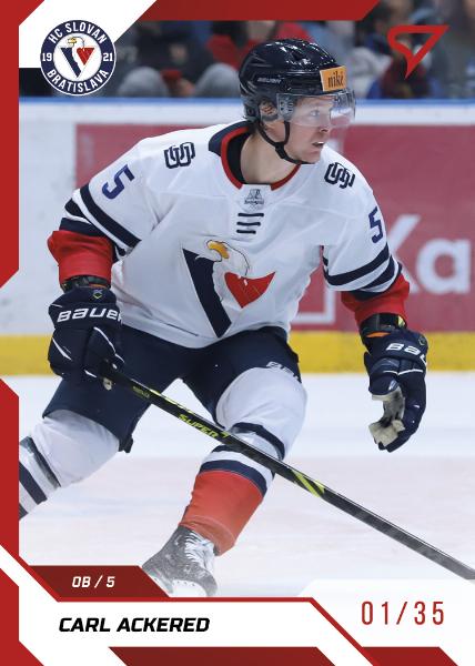 Ackered Carl 22-23 Tipos Extraliga Red #3