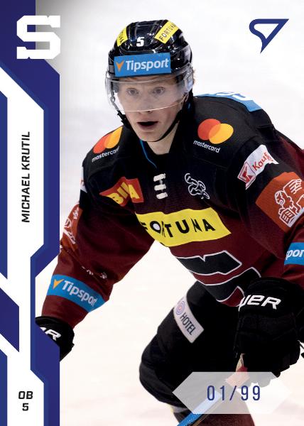 Krutil Michael 22-23 Tipsport Extraliga Blue #262