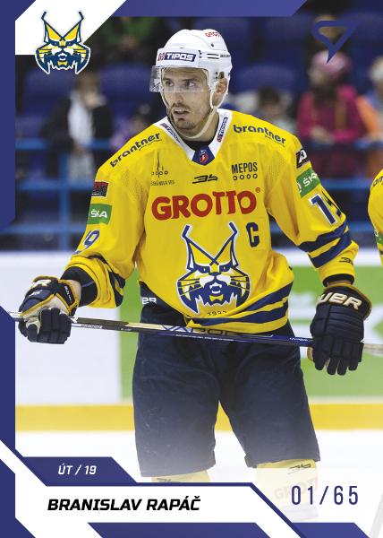 Rapáč Branislav 22-23 Tipos Extraliga Blue #157