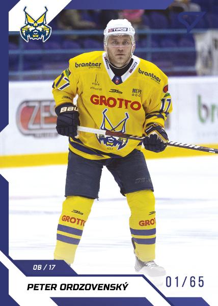 Ordzovenský Peter 22-23 Tipos Extraliga Blue #148
