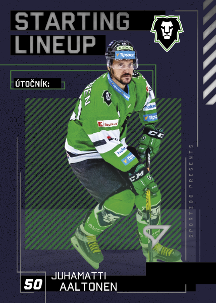 Aaltonen Juhamatti 23-24 Tipsport Extraliga Starting Lineup #SL-58