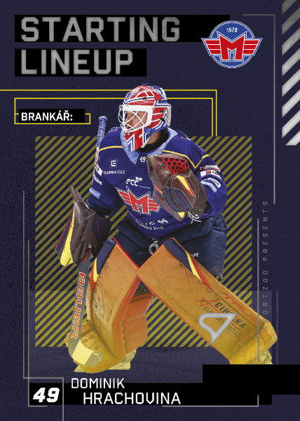 Hrachovina Dominik 23-24 Tipsport Extraliga Starting Lineup #SL-73
