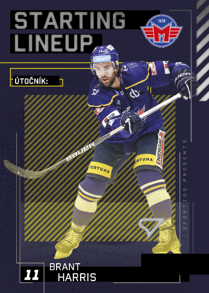 Harris Brant 23-24 Tipsport Extraliga Starting Lineup #SL-76