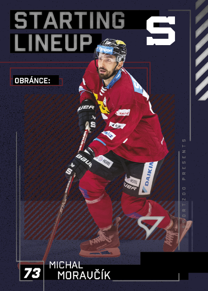 Moravčík Michal 23-24 Tipsport Extraliga Starting Lineup #SL-27