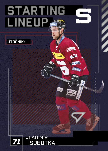 Sobotka Vladimír 23-24 Tipsport Extraliga Starting Lineup #SL-30