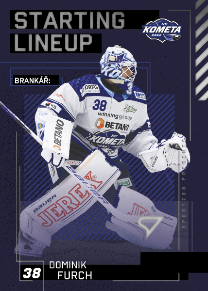 Furch Dominik 23-24 Tipsport Extraliga Starting Lineup #SL-37