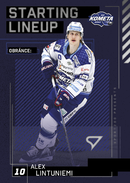 Lintuniemi Alex 23-24 Tipsport Extraliga Starting Lineup #SL-38