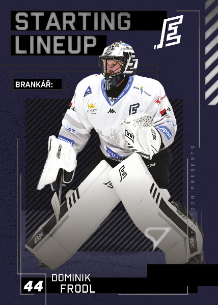 Frodl Dominik 23-24 Tipsport Extraliga Starting Lineup #SL-49