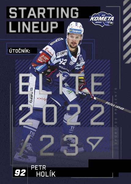 Holík Petr 23-24 Tipsport Extraliga Starting Lineup #SL-89