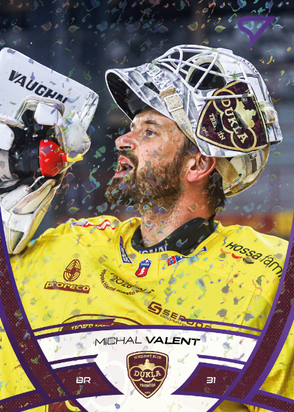 Valent Michal 24-25 Tipos Extraliga Purple #146