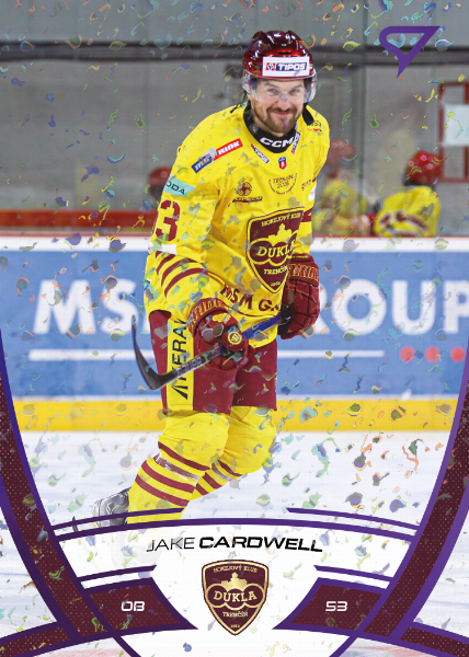 Cardwell Jake 24-25 Tipos Extraliga Purple #148