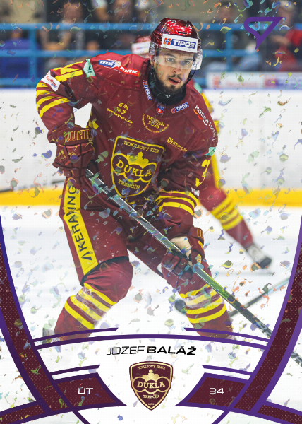 Baláž Jozef 24-25 Tipos Extraliga Purple #154