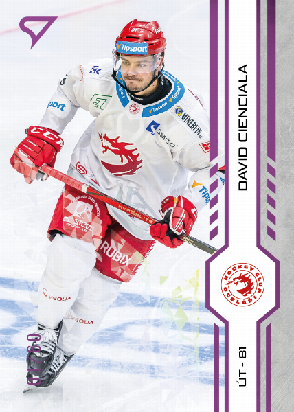 Cienciala David 24-25 Tipsport Extraliga Purple #10