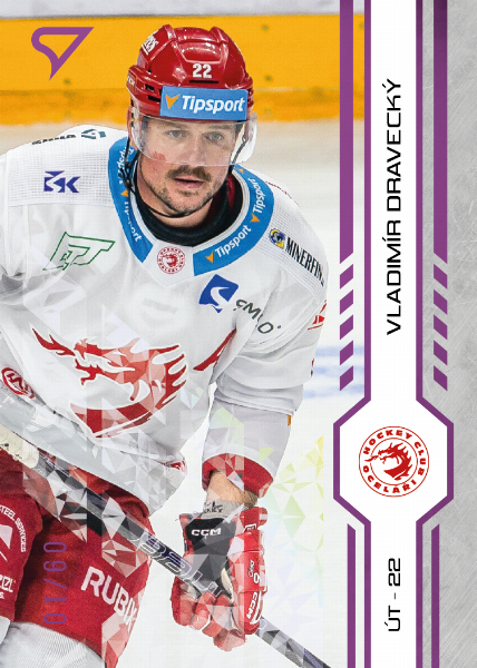 Dravecký Vladimír 24-25 Tipsport Extraliga Purple #13