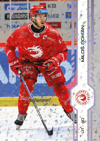Roman Miloš 24-25 Tipsport Extraliga Violet #16