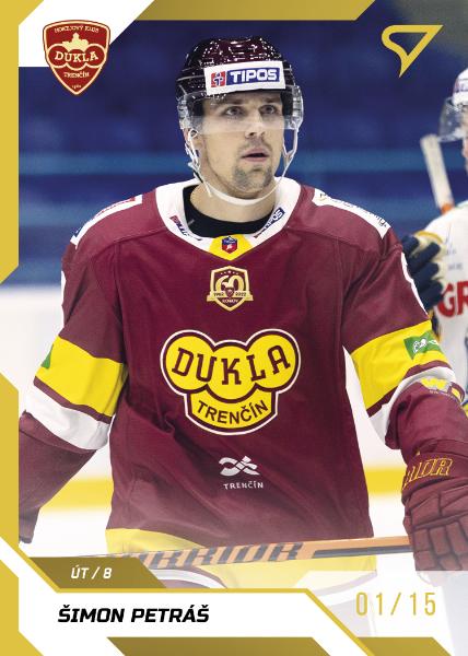 Petráš Šimon 22-23 Tipos Extraliga Gold #175