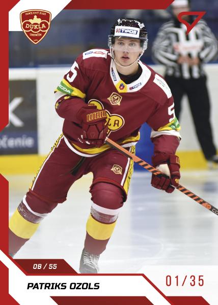 Ozols Patriks 22-23 Tipos Extraliga Red #166