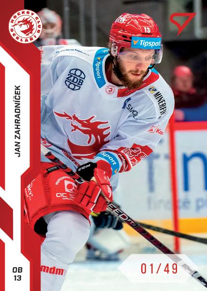Zahradníček Jan 22-23 Tipsport Extraliga Red #253