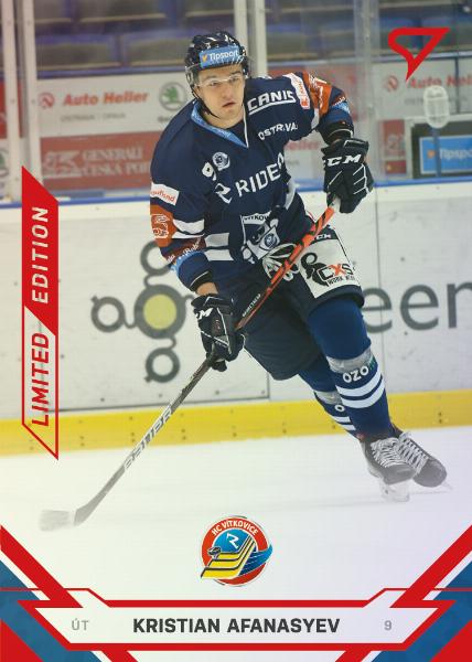 Afanasyev Kristian 21-22 Tipsport Extraliga Red #337