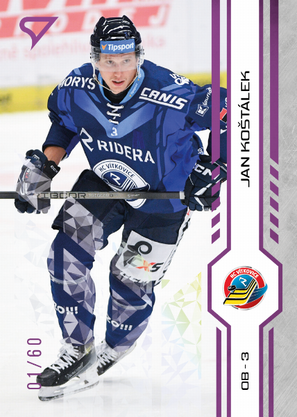 Košťálek Jan 24-25 Tipsport Extraliga Purple #149