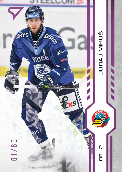 Mikuš Juraj 24-25 Tipsport Extraliga Purple #152