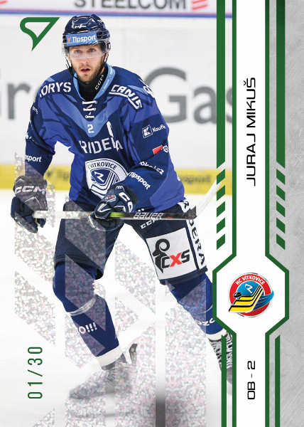 Mikuš Juraj 24-25 Tipsport Extraliga Green #152