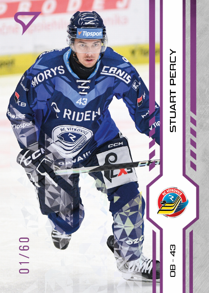 Percy Stuart 24-25 Tipsport Extraliga Purple #153