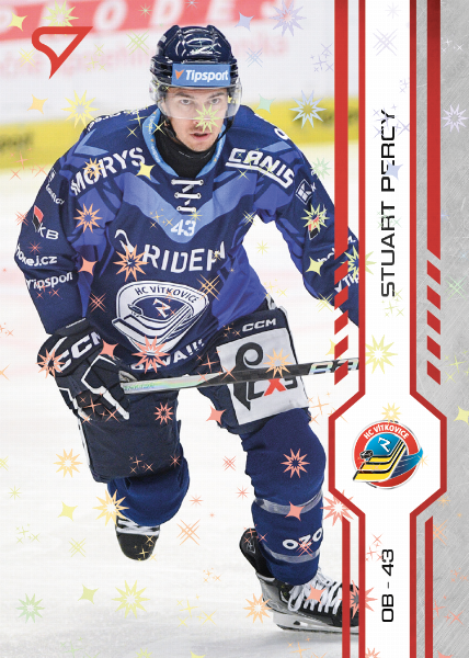 Percy Stuart 24-25 Tipsport Extraliga Red #153