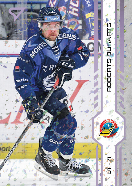 Bukarts Roberts 24-25 Tipsport Extraliga Violet #157