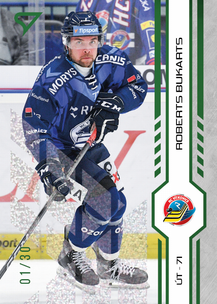 Bukarts Roberts 24-25 Tipsport Extraliga Green #157