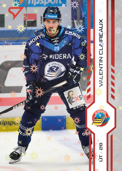 Claireaux Valentin 24-25 Tipsport Extraliga Red #158