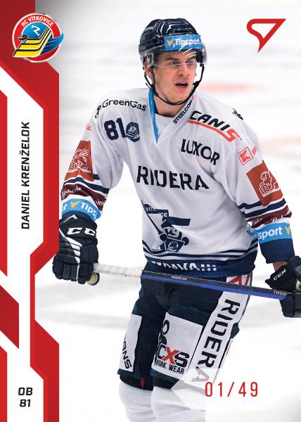 Krenželok Daniel 22-23 Tipsport Extraliga Red #309