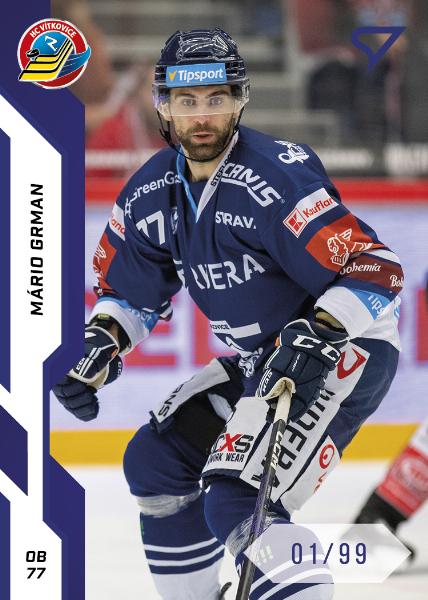 Grman Mário 22-23 Tipsport Extraliga Blue #129