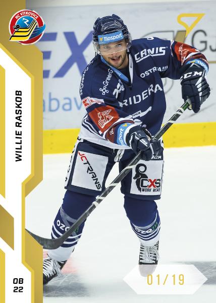 Raskob Willie 22-23 Tipsport Extraliga Gold #132