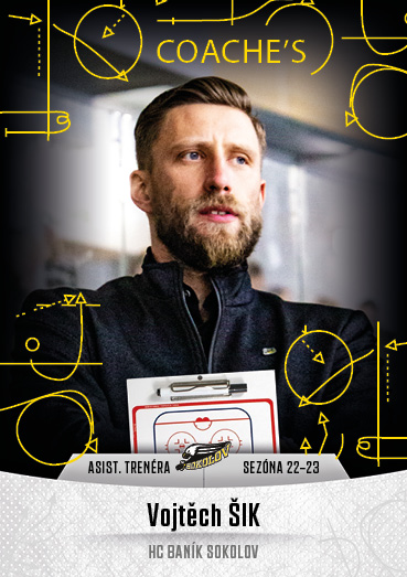 Šik Vojtěch 22-23 GOAL Cards Chance liga Coaches #C-5