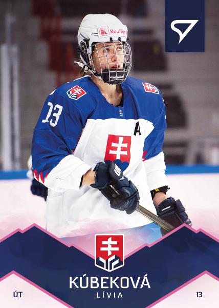 Kúbeková Lívia 2022 Hokejové Slovensko Ženská reprezentácia #ZR-9