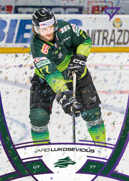 Lukosevicius Jarid 24-25 Tipos Extraliga Purple #212