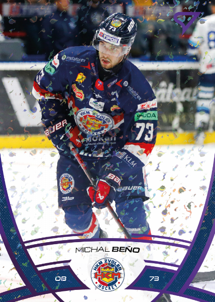 Beňo Michal 24-25 Tipos Extraliga Purple #129