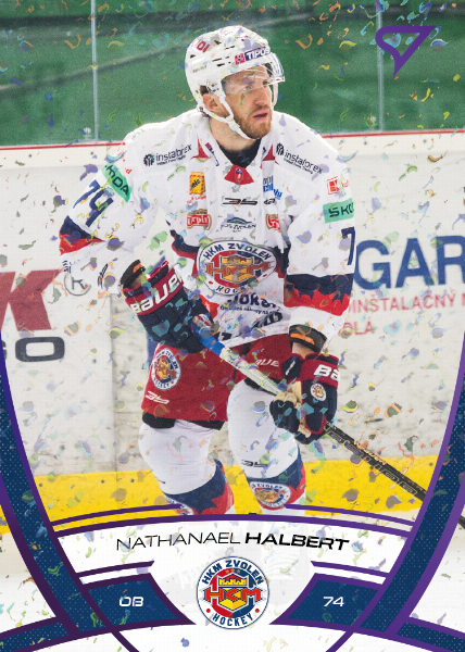 Halbert Nathanael 24-25 Tipos Extraliga Purple #131