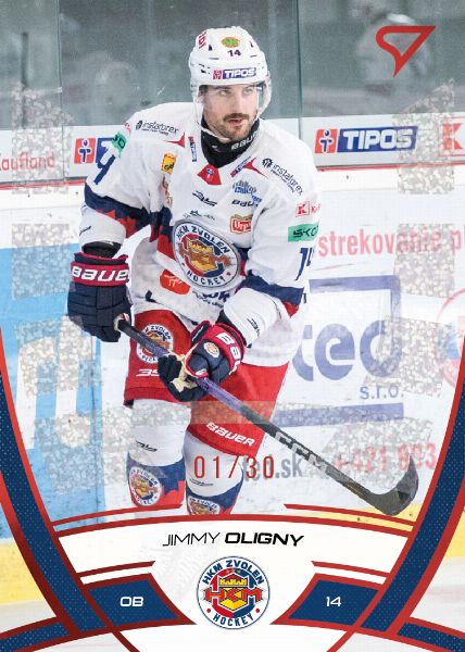 Oligny Jimmy 24-25 Tipos Extraliga Red #133