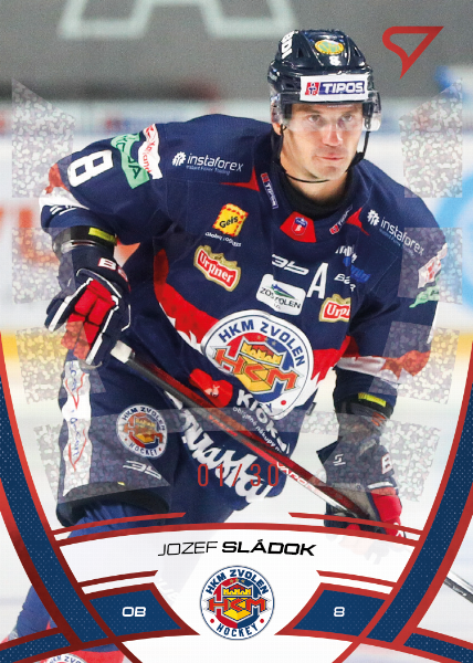 Sládok Jozef 24-25 Tipos Extraliga Red #135